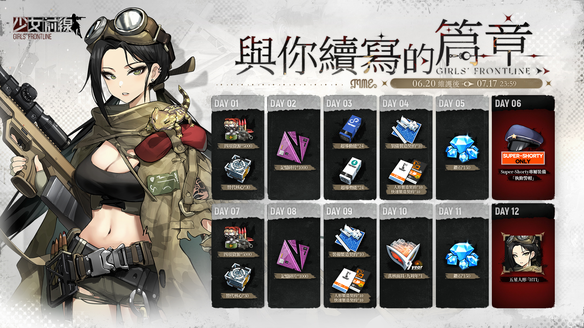 【情報】全球上市九周年慶祝活動－簽到活動「與你續寫的篇章」