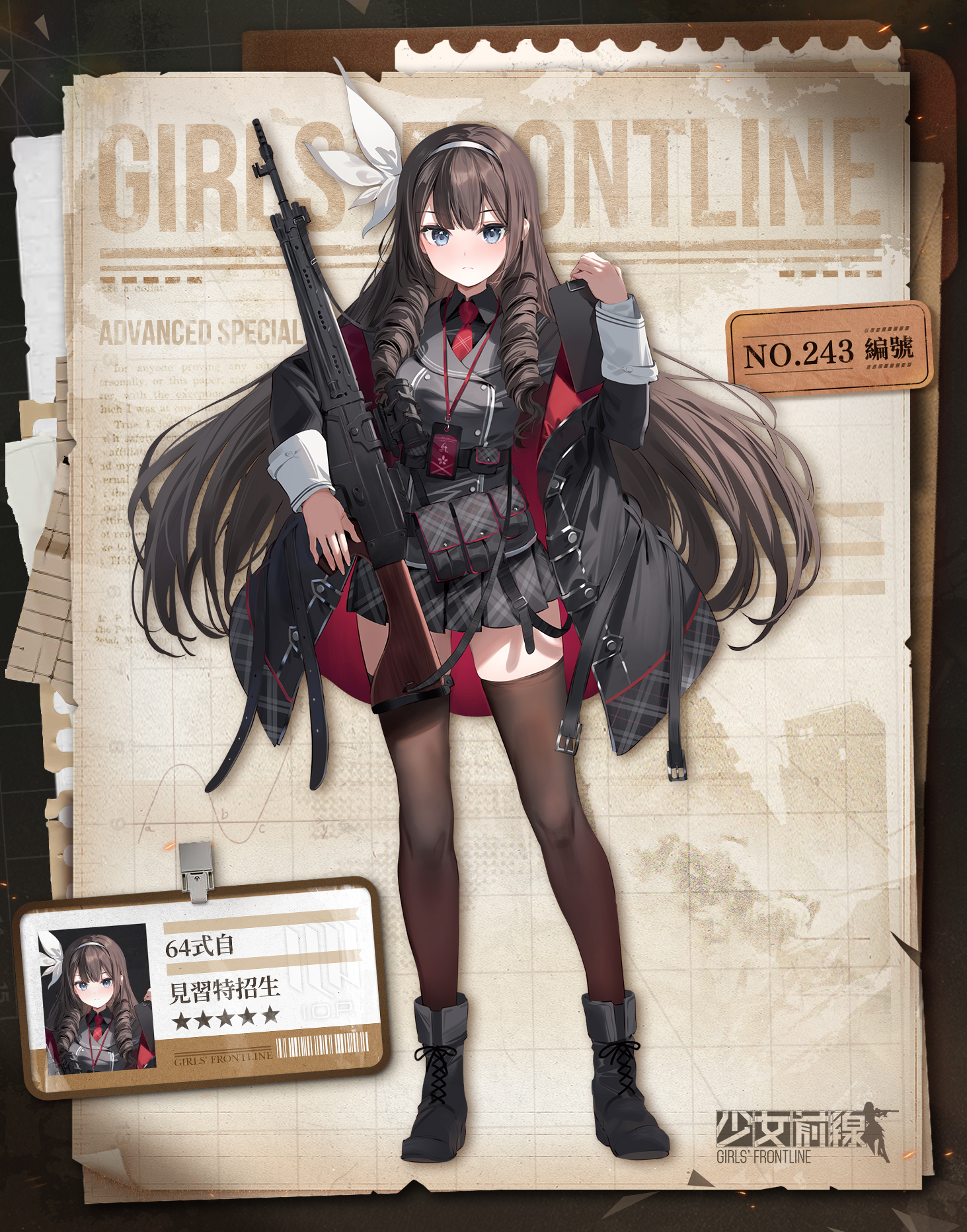 【情報】「A級特課班」主題裝扮「64式自－見習特招生」