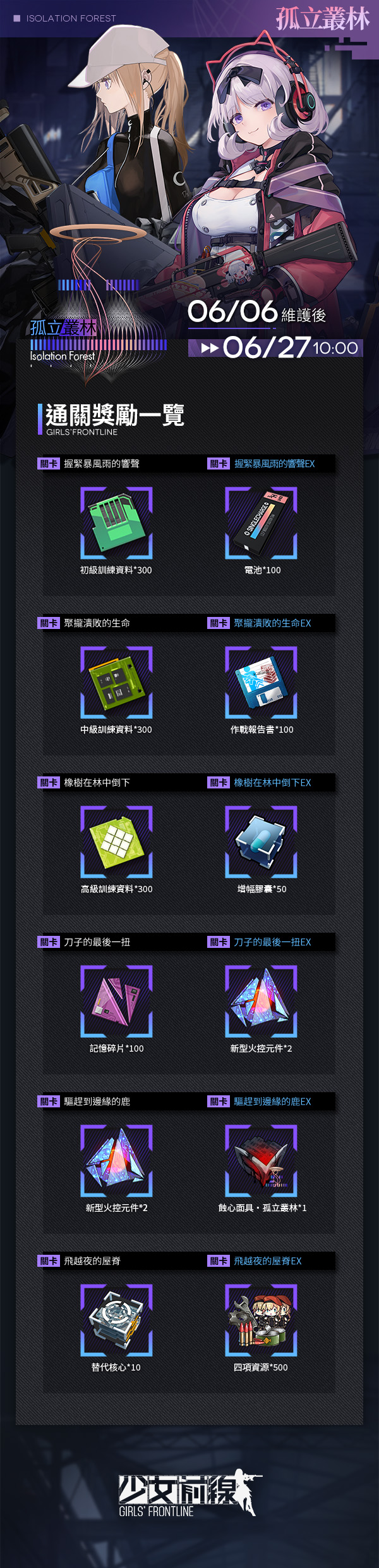 【情報】24年特別活動孤立叢林即將復刻